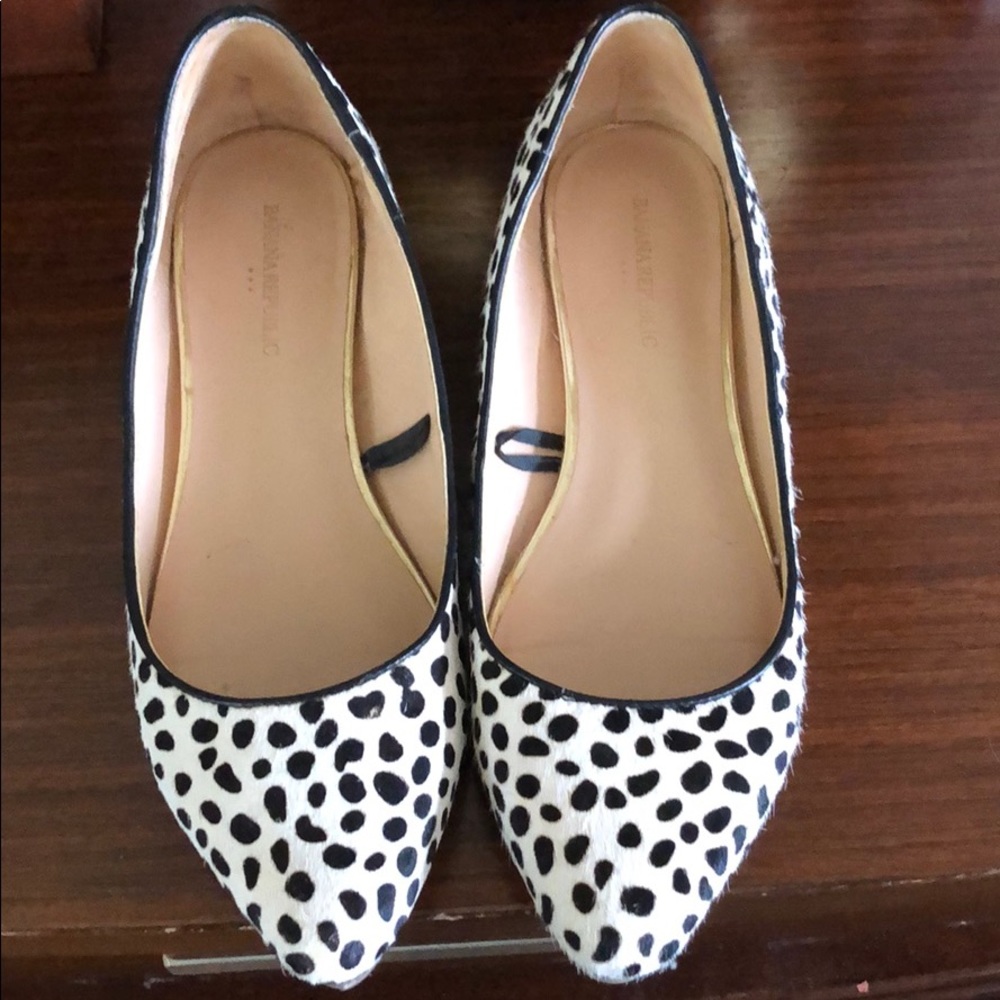 BR Factory Calf hair flats